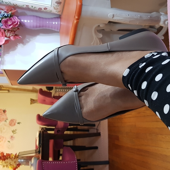 Spanish Leather Elegant Pointy Flats 36 - Picture 4 of 17